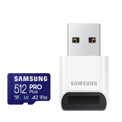 samsung/三星 microSD存儲卡 PRO Plus（<i style='color:red'>usb</i>適配器版）（2023）