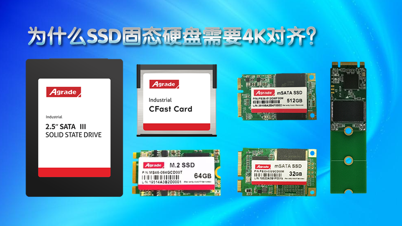 為什么SSD固態硬盤需要4K對齊？